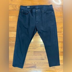 Todd Snyder Black Slim Fit 5 Pocket Chino Pants Men’s 36 Cotton Blend Stretch